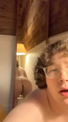 it sure is hard to film AND spank my ass, wish i had your hands to help me