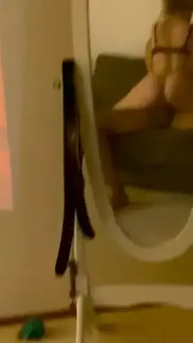 She wants another lady to lick her as she rides me