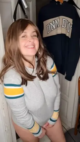 Big Natural Tits VS my Mom Bod 💕 5'3