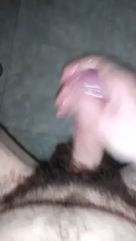 Stroking my wet cock for a big load 💦💦💦