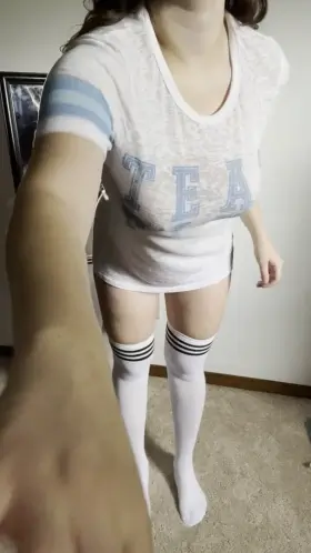 would you want a girlfriend with huge perky natural tits like mine?