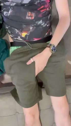 The rule is if you pull out my cock you have to kiss it before it goes away, okay?