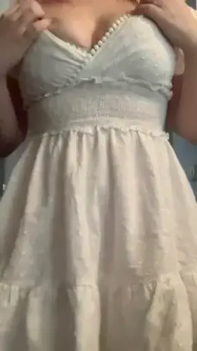 An innocent dress for a not-so-innocent body