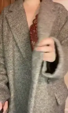 This is what I’m hiding underneath when I go on my walks to the supermarket ❤️🤤[F] (OC)