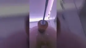 The fucking machine and a big veined dildo make my ass all creamy