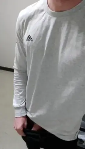 Can't make my boner go away so might as well let him shine