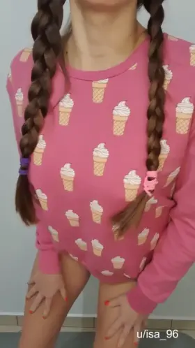 I couldn't go to sleep before showing you my tits