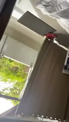 Taking her man and his friend at the same time.