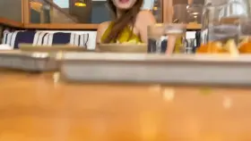 A little anal with lunch