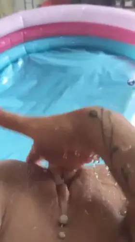 Goonette Sorority Initiation: keep going until either the pool is full or you pass out