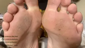 Get yourself a foot slave to deal with those annoying dirty soles…