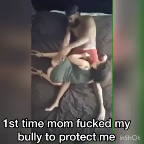 Mom loves being his bitch!