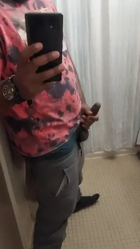 get on your knees and suck it