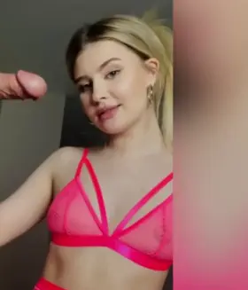 [continued] looking at the ass of the stepaunt, I was very excited, when she turned around and saw me naked with a stone boner. She chuckled and started recording another video of her ex.