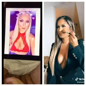 TikToker @talimedina Cum Tribute 2