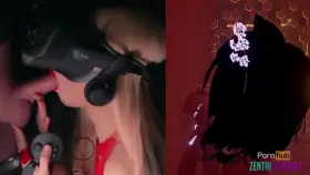 Hyper Real Blowjob in VRChat - Zentai Fantasy