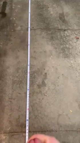 People asked how far, apparently ~8 feet