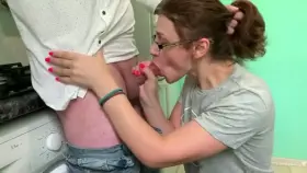 Gimme your cum before you leave for work