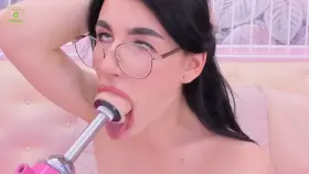 She’s practicing for me