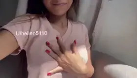 (f) Hey, here's my boobs!