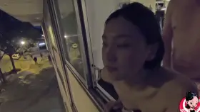 Asian public fucking