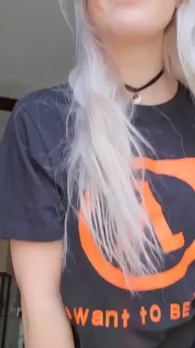 The thought of my roommate walking in on me like this turns me on