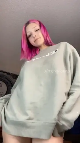 i love wearing your sweater daddy, it swallows my soft teen body and makes me so warm!