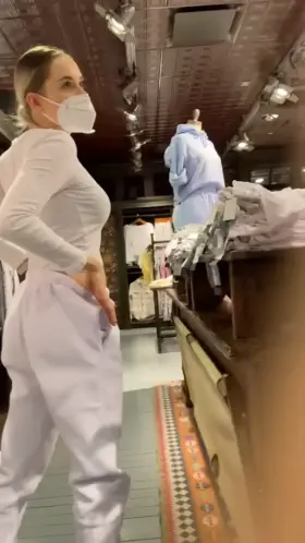 Should I keep them on while shopping? [OC] [F]