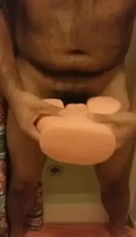 First shower sex with new toy part 4 finale with cumshot ☺