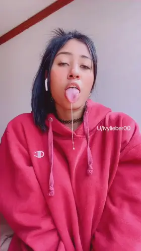 cum on my tongue