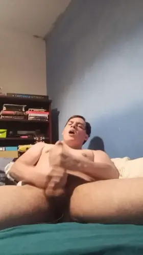 Couldn't stop the cum