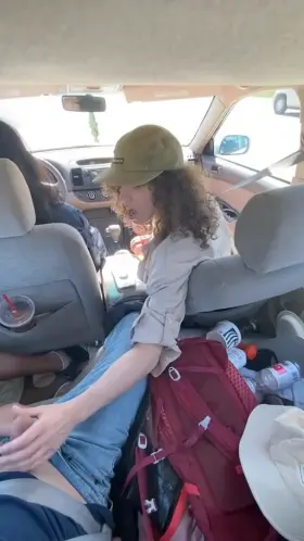 My dude got so shy while I was trying to get frisky in our Uber! Our driver was hilarious.. [MF] MILF [Video]