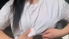 Can’t believe how well this shirt hides my big tits...😜