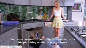 You went around to your friend's house