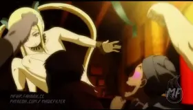 Lucy Heartfilia dancing (Magic_Filter) [Fairy Tail]