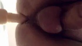 I love going balls deep with my favourite toy. Just wish it was the real thing!