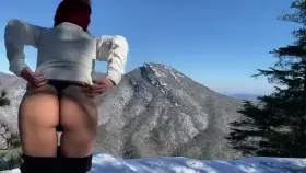 Thai girls have the warmest pussy even in the snow