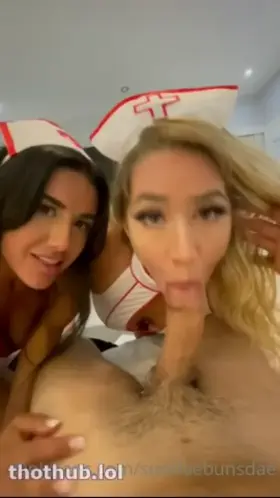 Cum Kissing Nurses