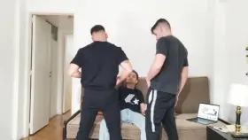 This young man wanted to deflower himself and called 2 alpha males to his house 🐺🔥