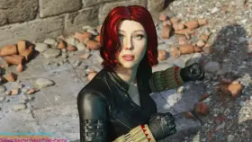 She-hulk and Futa Black Widow (Pixel-Perry) [Marvel]