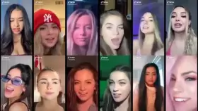 Who's the girl with the red hat?