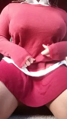 Running late to class today, no time to put on a bra or panties! (19f) (OC titty drop)