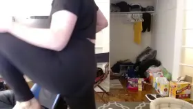 Big Ass Bubble Butt Chubby Femboy Sissy Thick Twink Virgin Yoga Pants Porn GIF by m00nt00n2