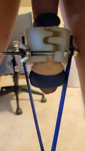 New Compression Hanging PR Today! 24 Pounds! Of Course I worked Up To This Slowly!!