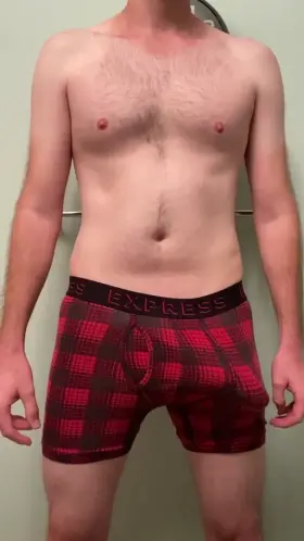 Bulging in boxer briefs