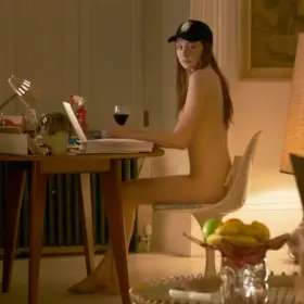Karen Gillan is baking naked