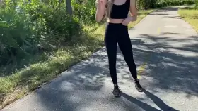 flashing cute pussy lips