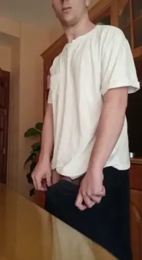 look at my huge cock guys