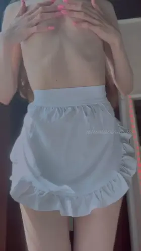 Your horny extra small maid is here!