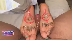 Where Would you Shoot your Load on my Feet? 😍